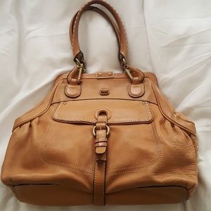 Ellen Tracy leather hand bag